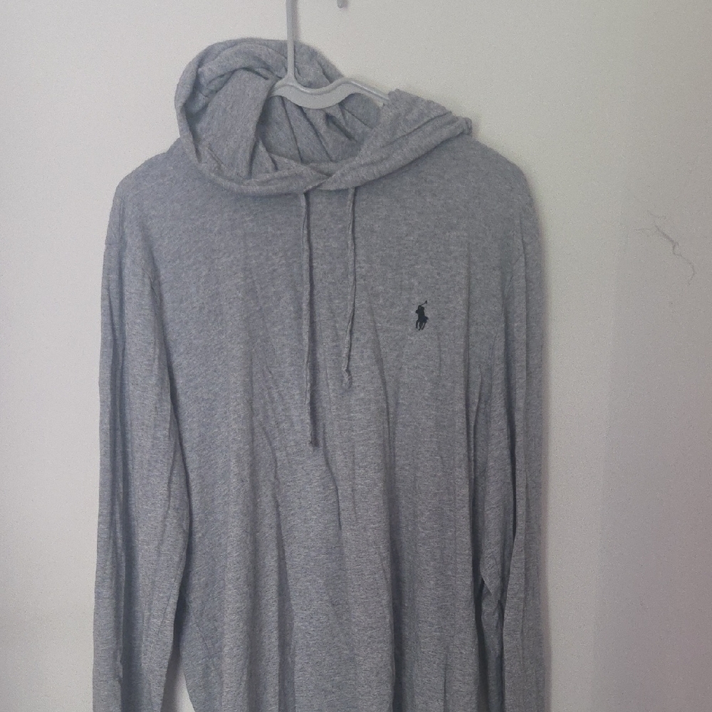 Polo Ralph Lauren Light Gray Hoodie